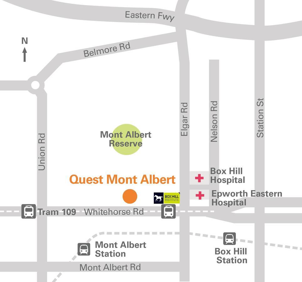 Quest Mont Albert Box Hill Extérieur photo